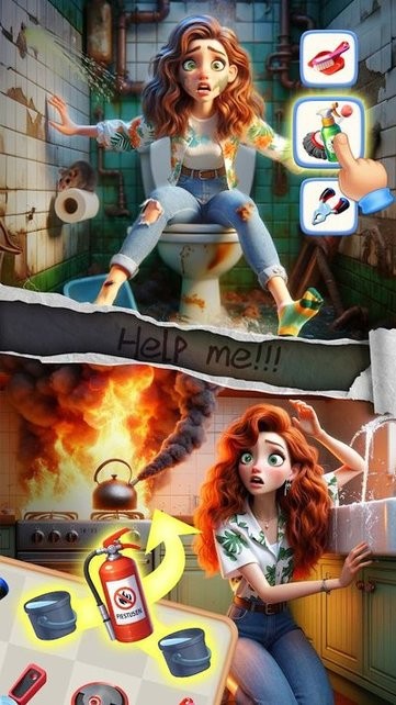 4h影院逃生游戏下载-4h影院逃生最新版(Okara Escape)下载 v1.0.60 安卓版游戏画面1